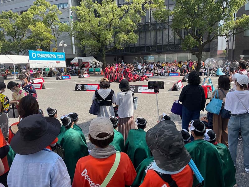 高校生らにとっては、3年ぶりとなる晴れ舞台