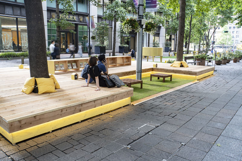 みんなのライブラリーベンチ