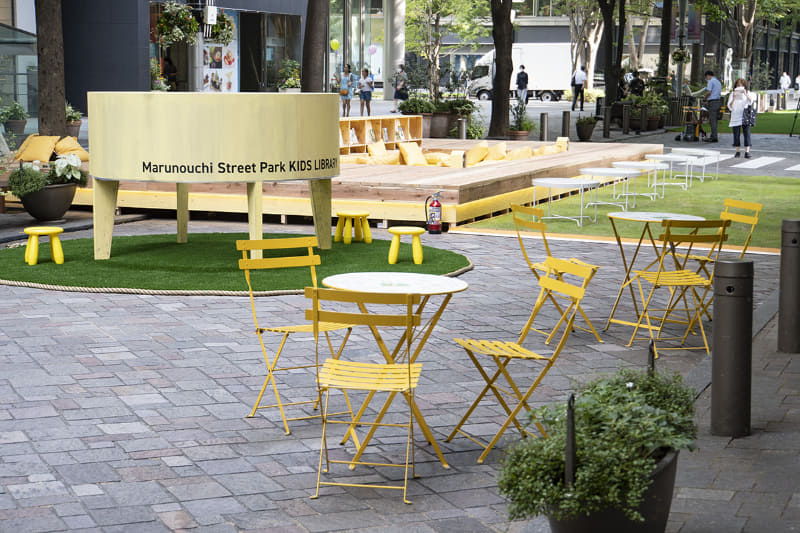 こどもライブラリー周辺