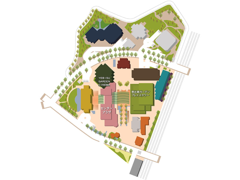 恵比寿ガーデンプレイス マップ
