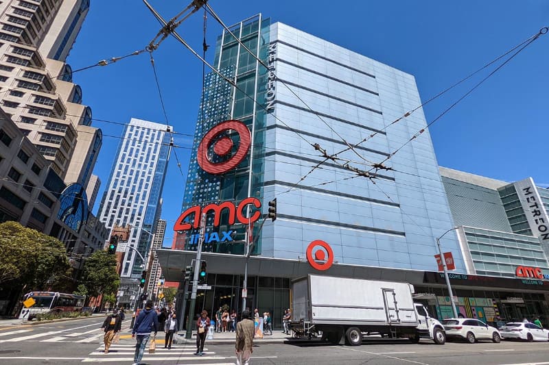 米カリフォルニア州サンフランシスコのTarget店舗