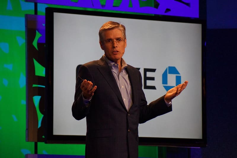 Money20/20で講演する米Chaseコンシューマ＆コミュニティバンキングCEOのGordon Smith氏