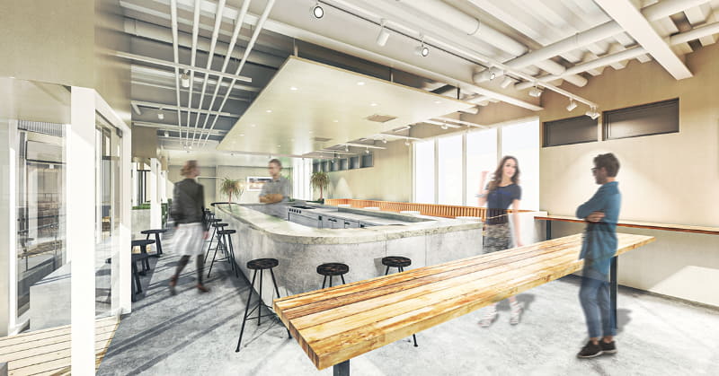 2階カフェラウンジイメージ