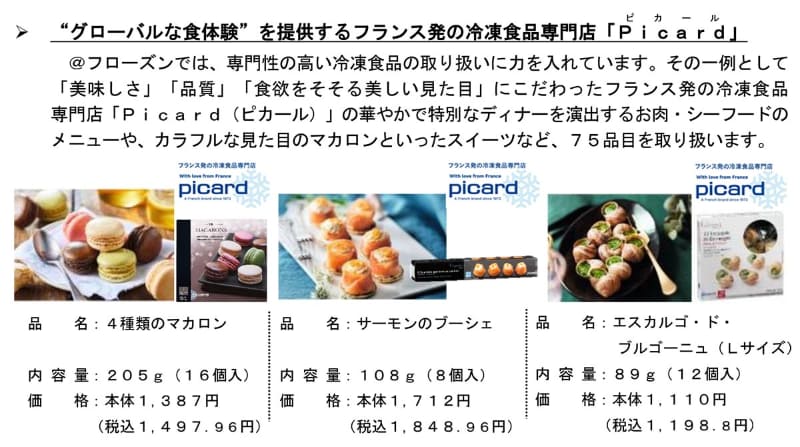 フランスの冷凍食品専門店「Picard」