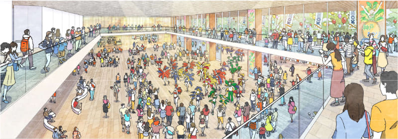 市民利用空間のイメージ