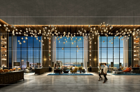 ホテル レセプションロビー