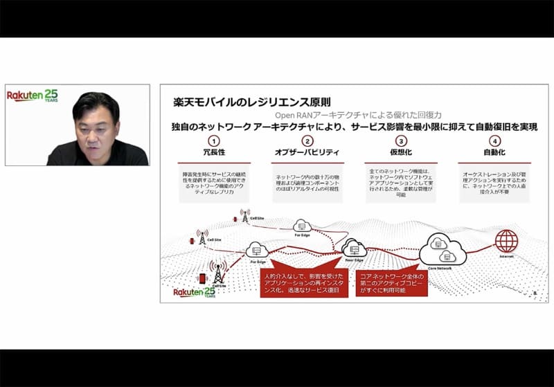完全仮想化ネットワークは、障害を回避できるよう設計されているとしていたが、実際には重大な事故に該当する通信障害は起こっている