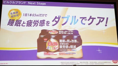 Y1000に対抗? 睡眠の質を改善する「ピルクル ミラクルケア」 - Impress
