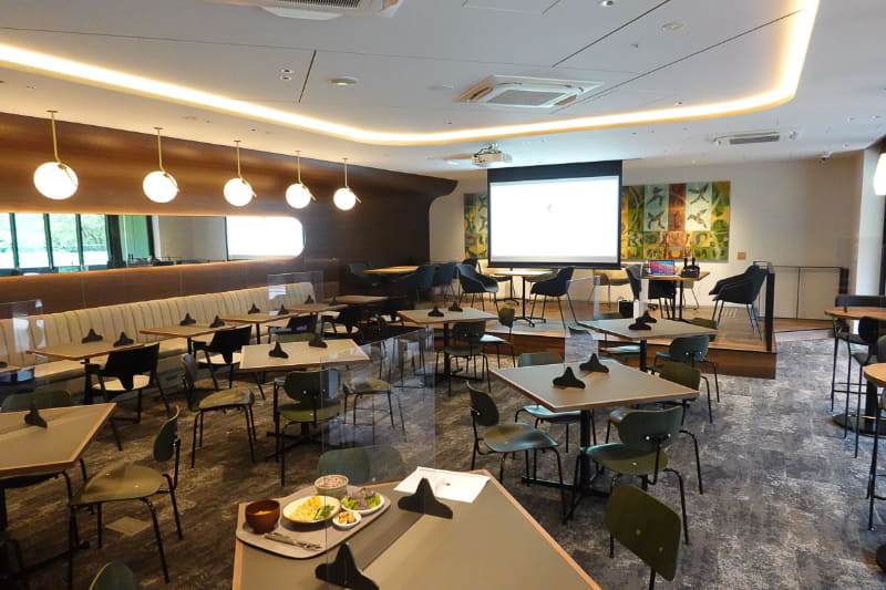 メニューの1つ「産地と繋がる定食」(1,370円)