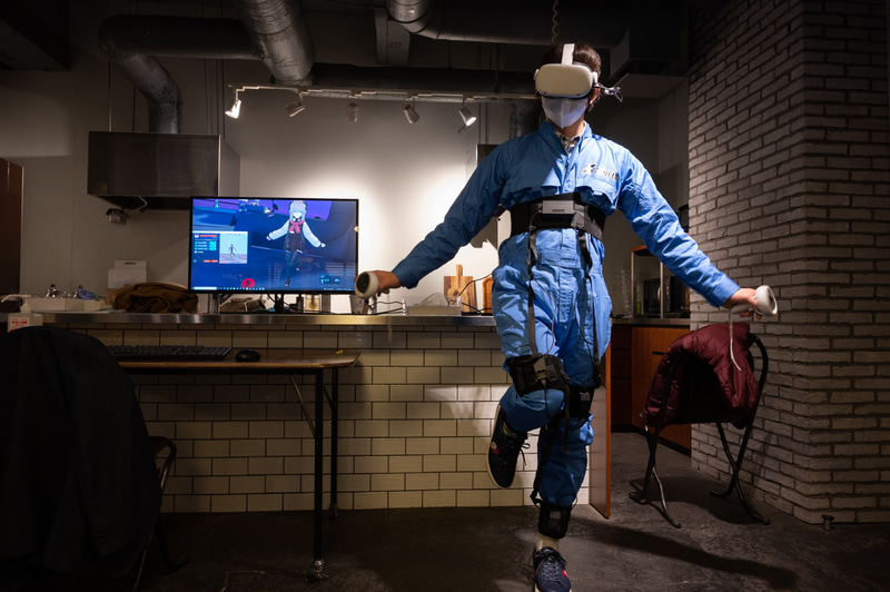 前モデルのHaritoraX(SVP-MC1S)のデモ