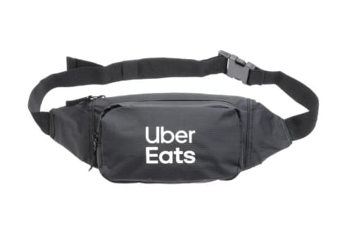 Uber Eats、小型化した配達バッグ。ウェストポーチも - Impress Watch