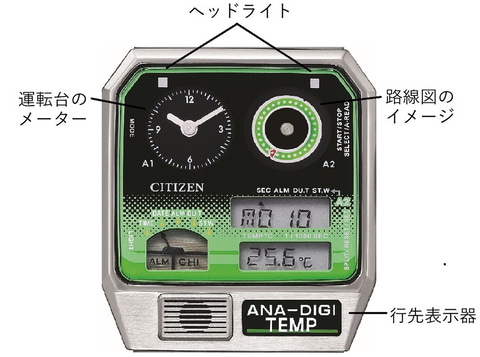 CITIZEN アナデジテンプ Ground Y ×CITIZEN 【アナデジテンプ 限定200本】 | chord