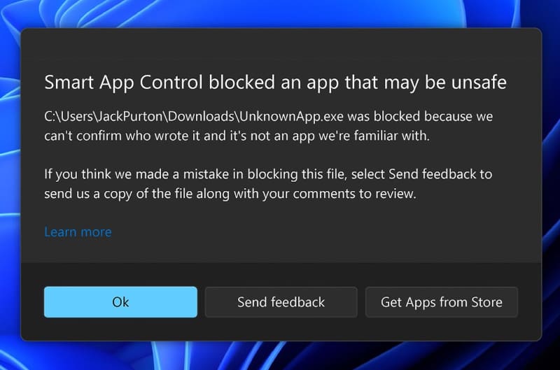 AIでマルウェアの挙動を把握してブロックする｢スマートアプリコントロール｣が搭載になった