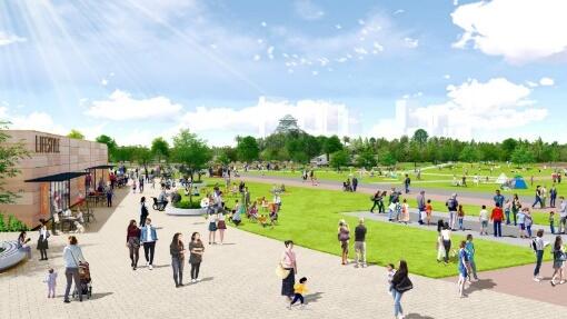 北部ブロックイメージ(南西より)