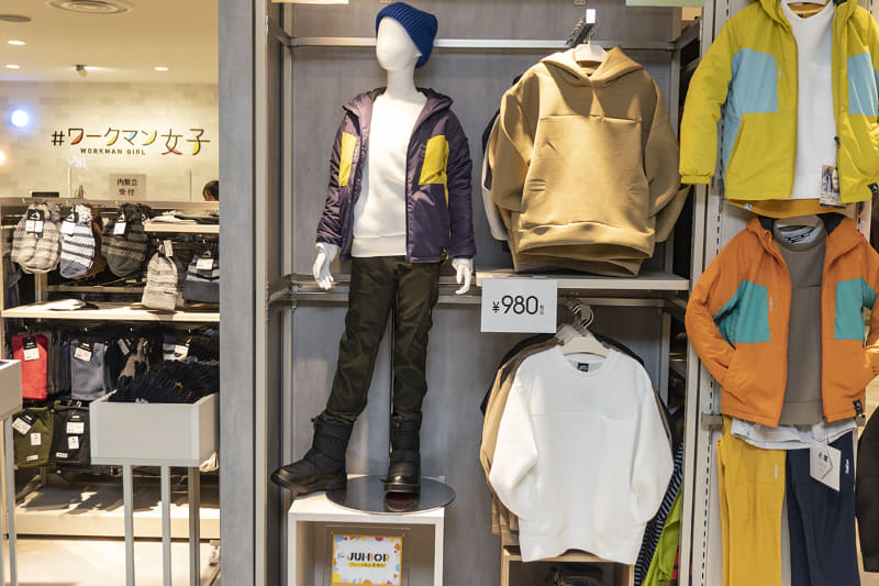 キッズ商品にも力を入れる