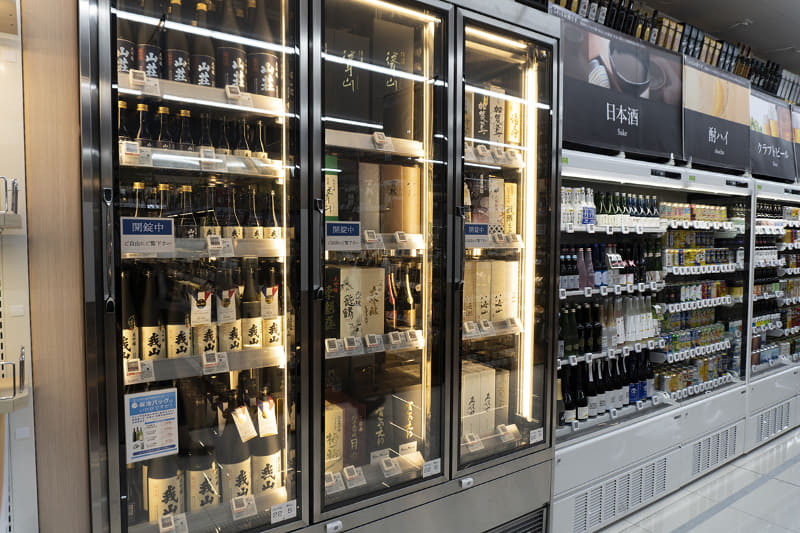 酒販コーナー