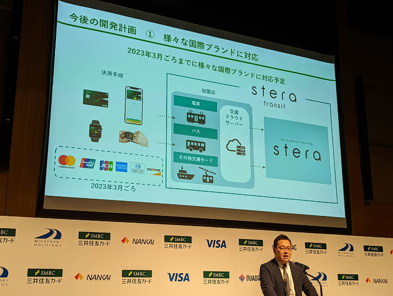 8月2日に三井住友カード主催で行なわれた「stera transit シンポジウム2022」。全国から交通事業者の代表が集められたが、これを機会に日本全国でオープンループに対する興味が盛り上がり、問い合わせも増える大きな契機になったという