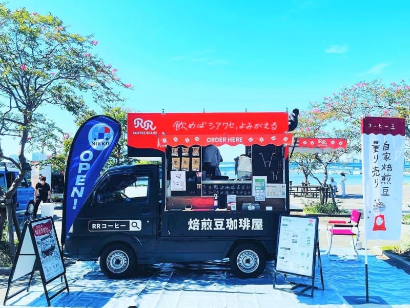 「&MIKKE! SPOT」先行トライアルで出店した「焙煎豆珈琲屋 RR COFFEE」