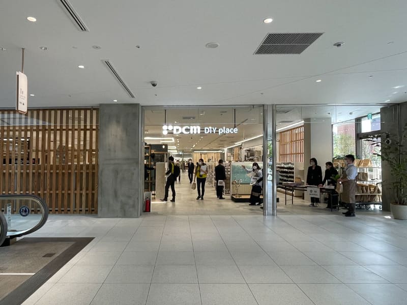 塗装や漆喰などを実際に試せるスペース