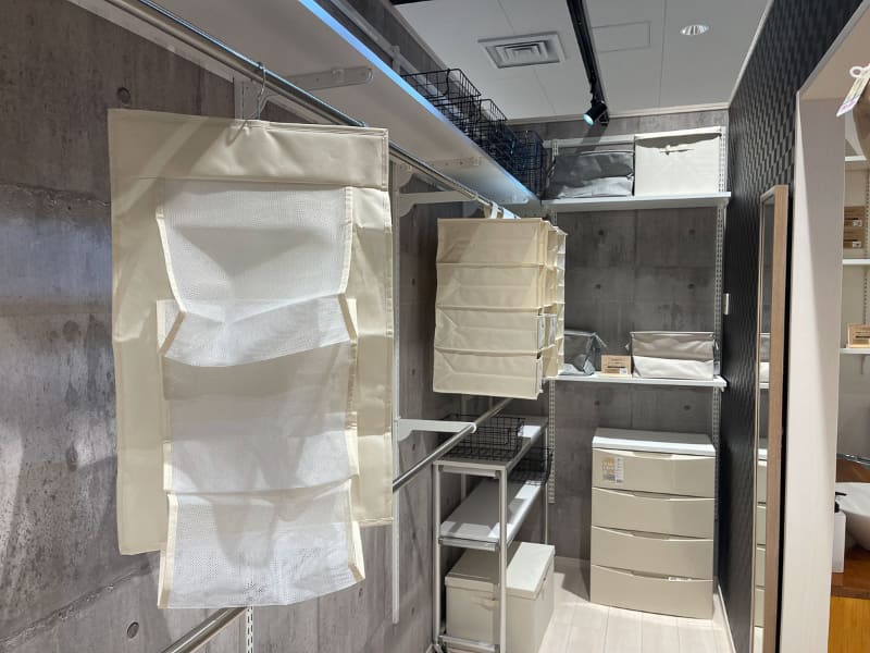 実際の住宅をイメージした展示も