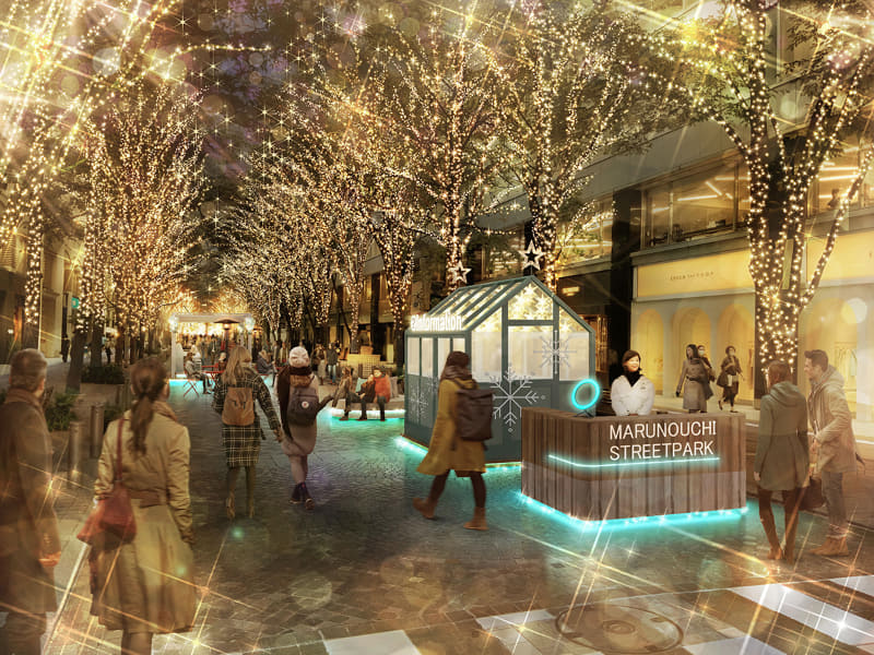 丸の内仲通り イメージパース