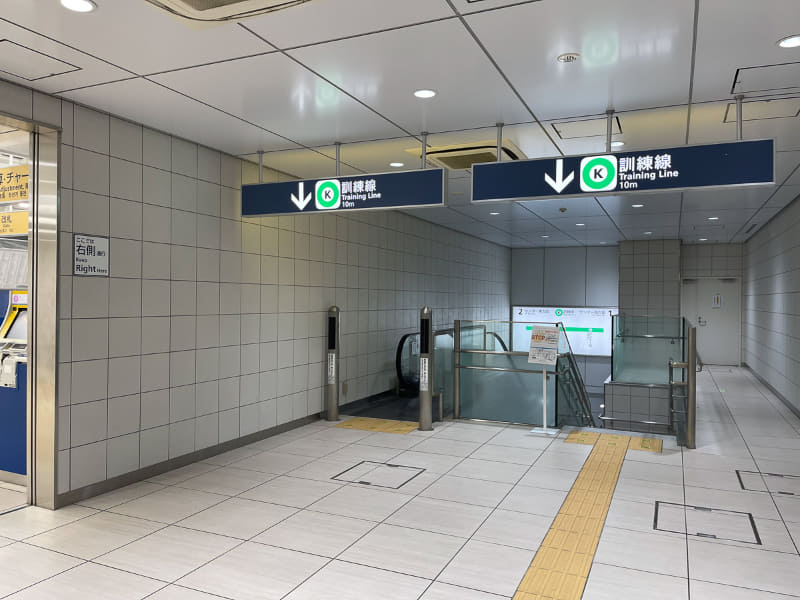 実際の駅と変わらない設備を完備