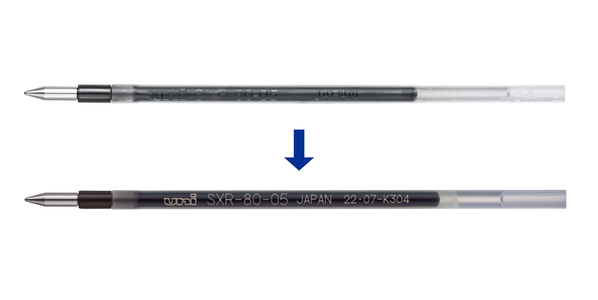 リフィル印字新旧比較