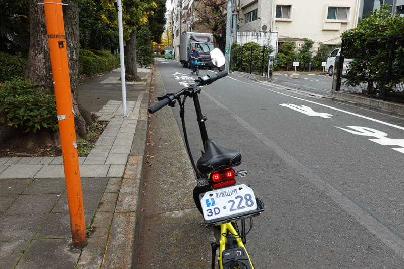 一般道を原付として走行できます
