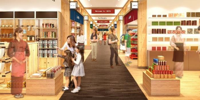 羽田参道(ハネダサンドウ) 完成イメージ