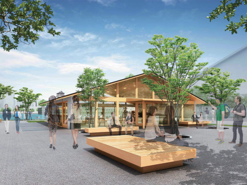 商業施設ゾーン