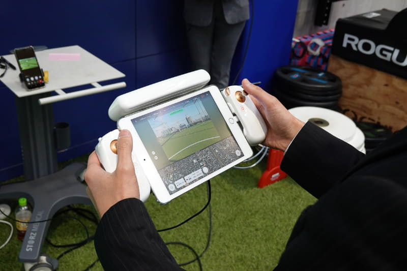 埼玉県大宮区にあるドローンをLTE経由で遠隔操作