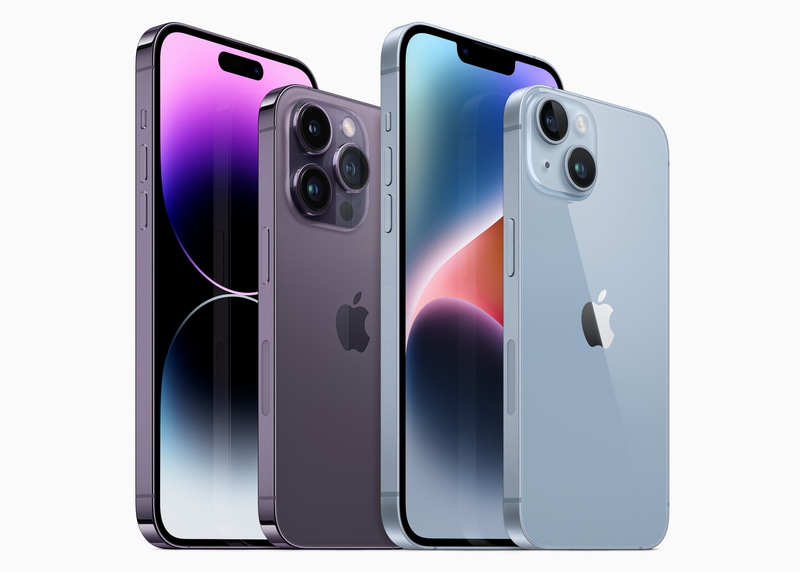 アップルの日本における最大の取引先はソニー。iPhone 14を含め、2011年以降に生産されたiPhoneの多くでソニー製イメージセンサーが使われている