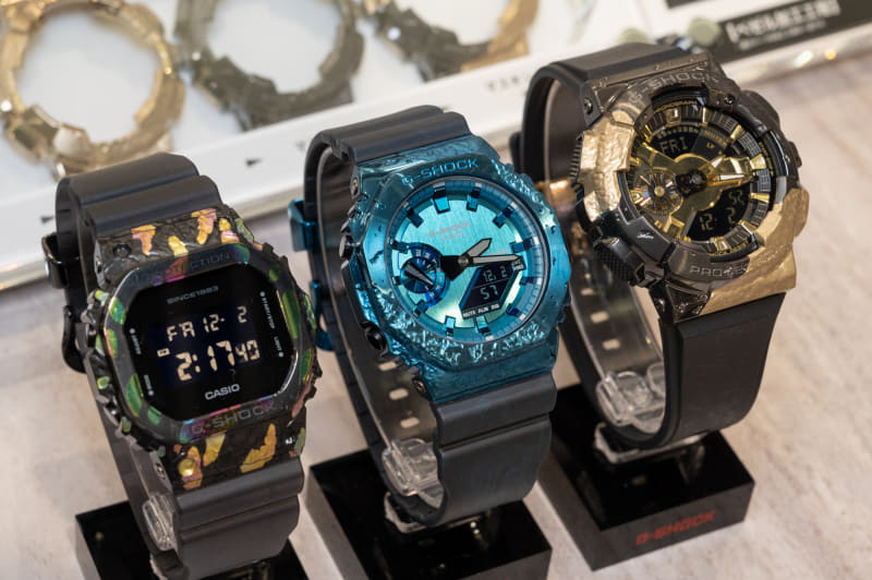 左からGM-5640GEM、GM-2140GEM、GM-114GEM