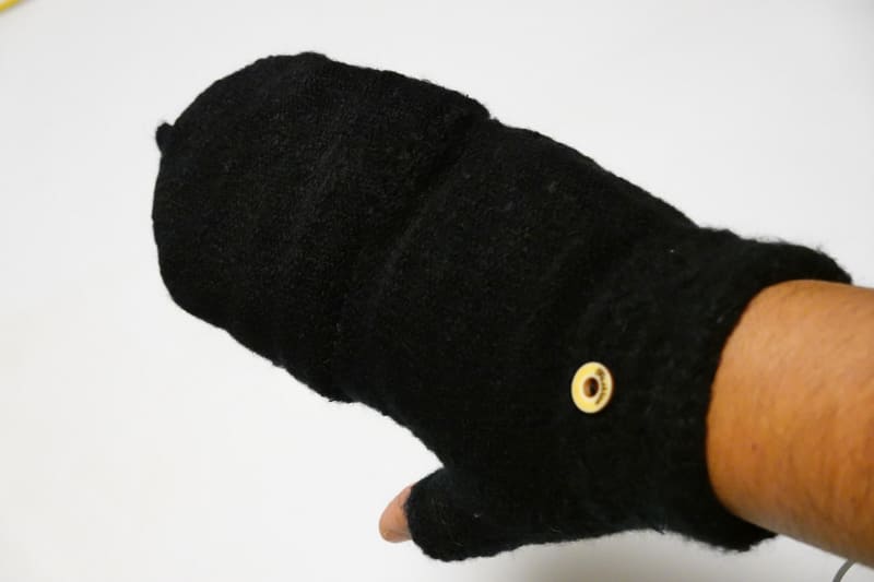 ミトンのようにすることも