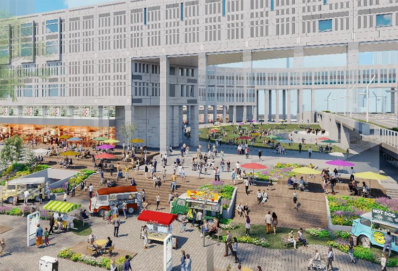 「新しい西新宿地区」を先導する象徴的な空間