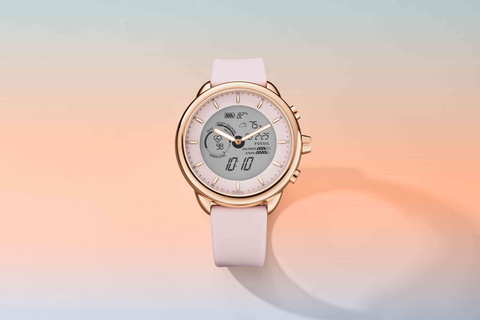 フォッシル、ウェルネス強化したアナログ時計ハイブリッドスマート