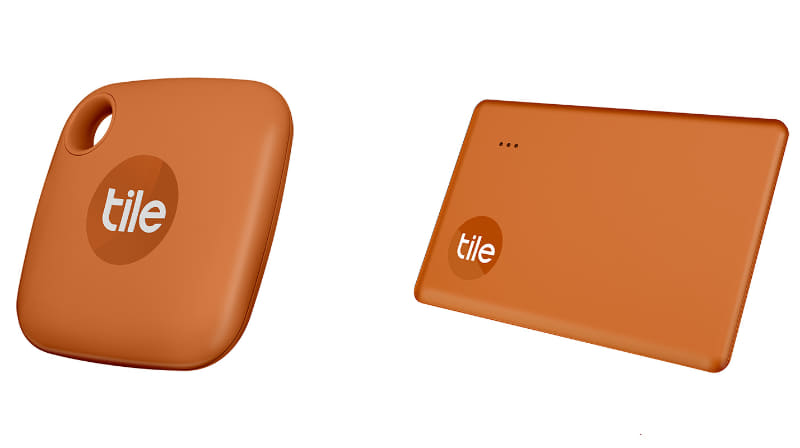 バーントオレンジ Tile Mate(2022)、Tile Slim(2022)