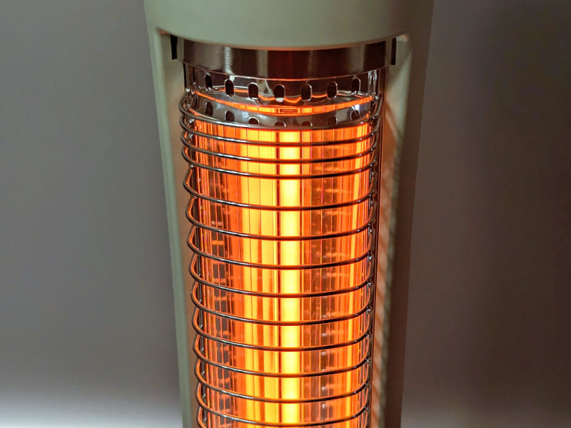 400W。かなり眩しい状態になります。ちなみに運転時はつねに無音です