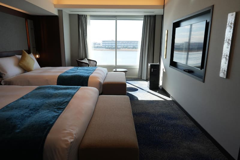 プレミアスイート寝室