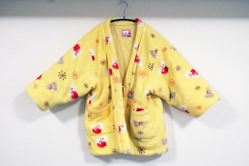 ちなみに、青森では綿入りの半纏を「はんちゃ」といいます