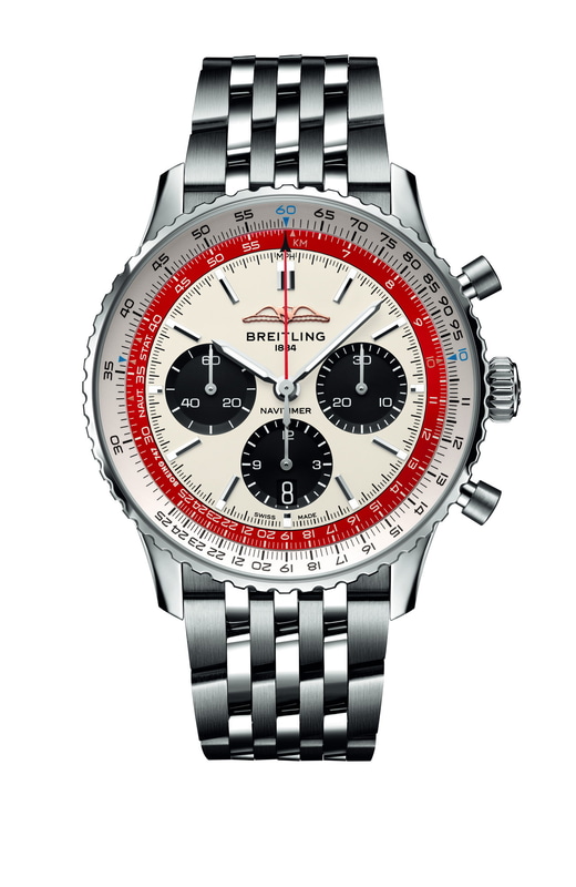 ブライトリング ナビタイマー B01 クロノグラフ 43 ボーイング747(AB01383B1G1A1)、121万5,500円