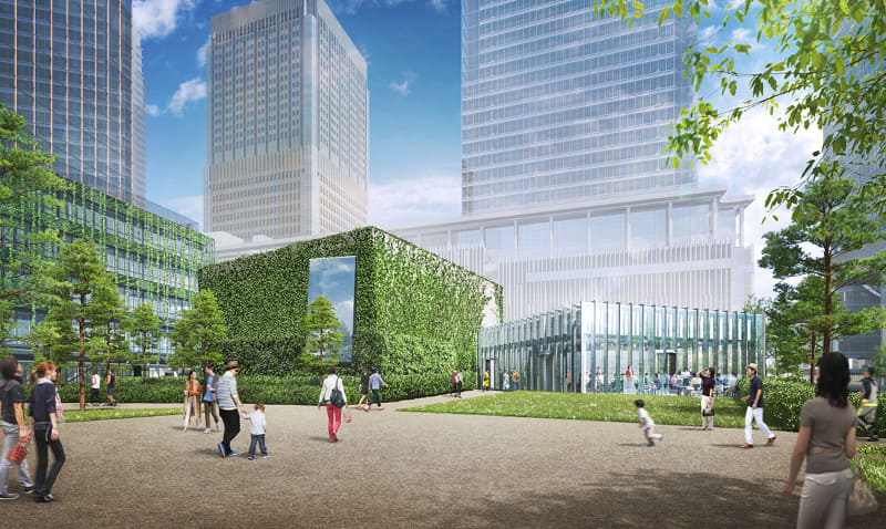 ネクストイノベーションミュージアム 外観イメージ(提供：グラングリーン大阪開発事業者)