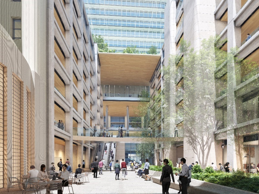 ガスビルのアトリウム イメージ