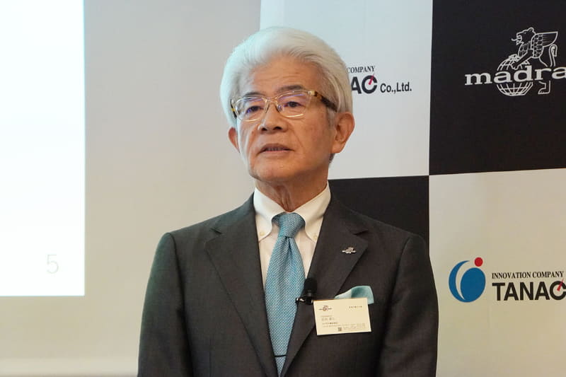 マドラス 代表取締役社長 岩田達七氏