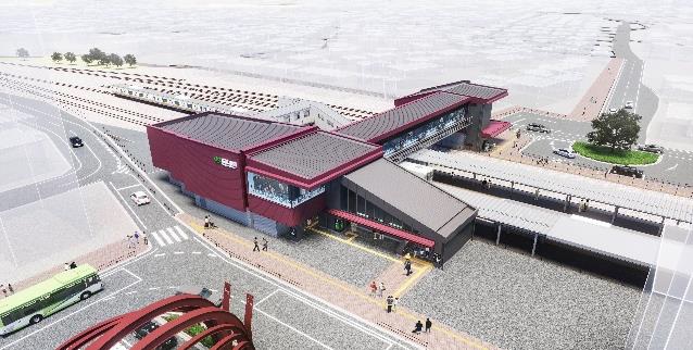 完成イメージパース