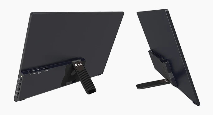 クイックリリーススタンドを搭載可能、ケーブル端子は天井向き