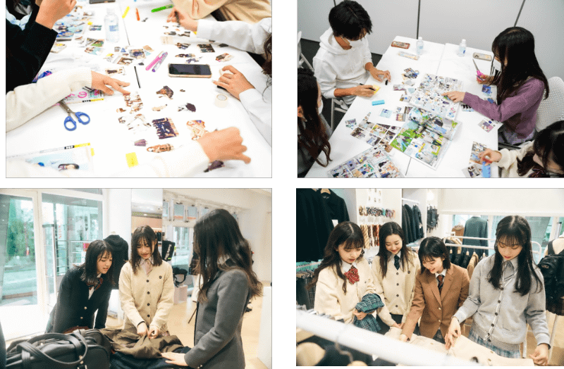 中高生10名ぐらいで構成される「カンコー委員会」が商品開発に携わっています