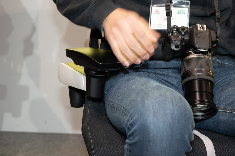 高さを変更、かなり内側のポジションにもできる