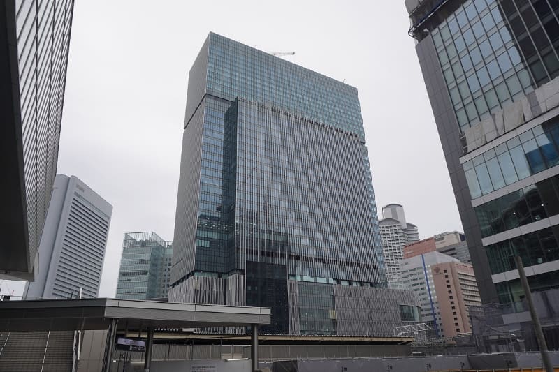 KITTE大阪(2月7日撮影)