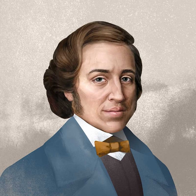 フレデリック・ショパンのポートレート